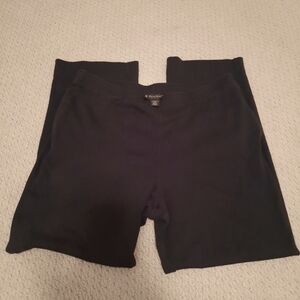 Brooks Brothers, black, Women's Performance Knit pants, size Medium, preowned
